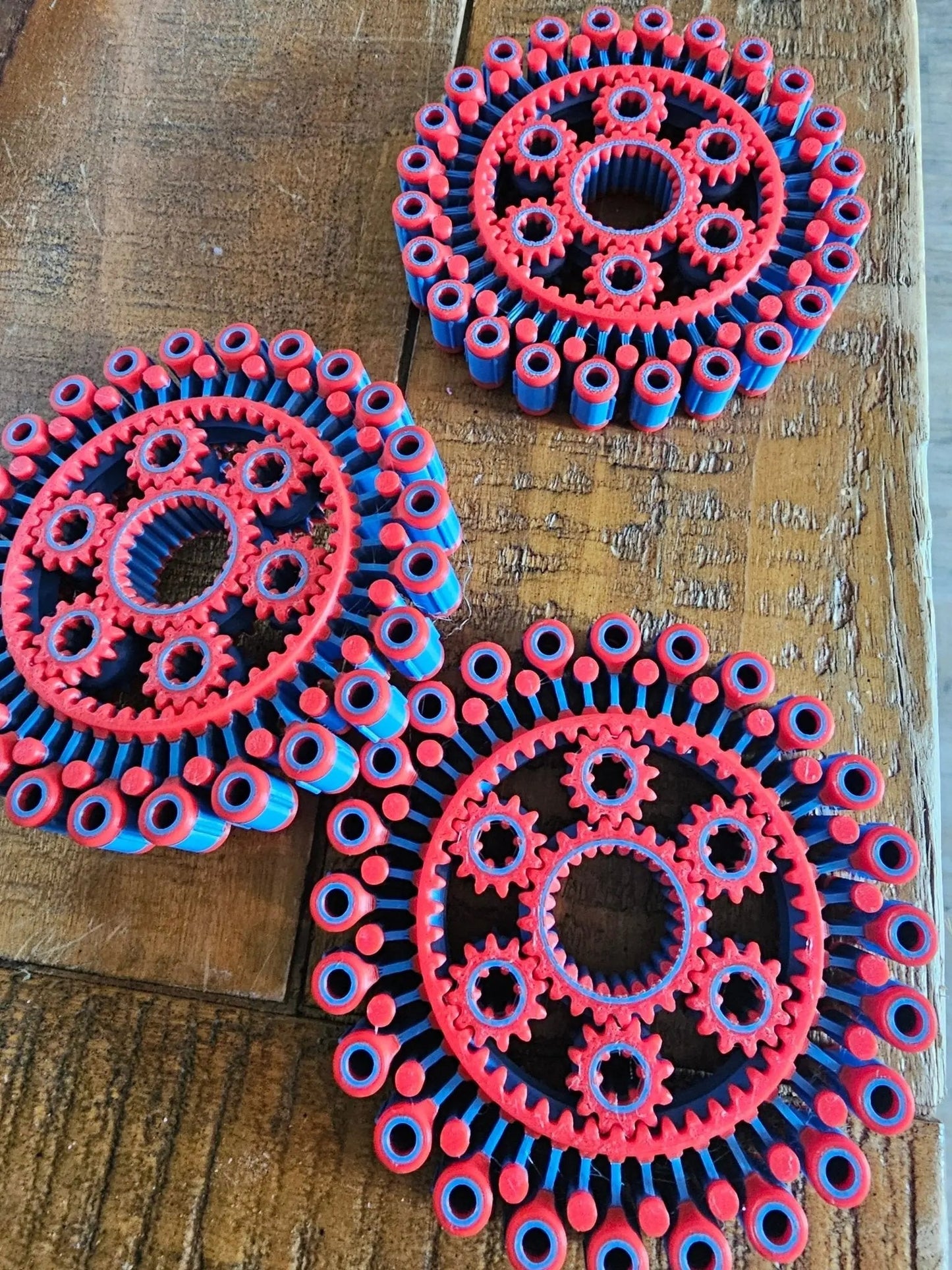Turbo Gear Ring Fidget – Rotating Wearable Spinner | ADHD Anxiety Relief Finger Toy