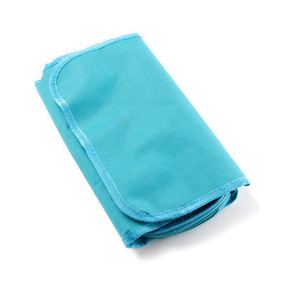 Foldable Hanging Toiletry Bag – Portable Travel Makeup Organizer with Storage Compartments