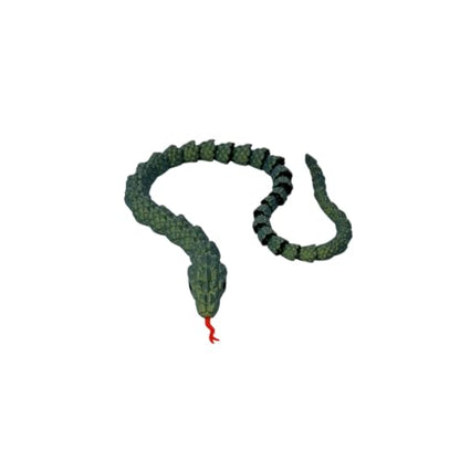Articulated Lizard Fidget Toy | 3D Printed Flexible Fidget Toy or Desk Display | Made in USA