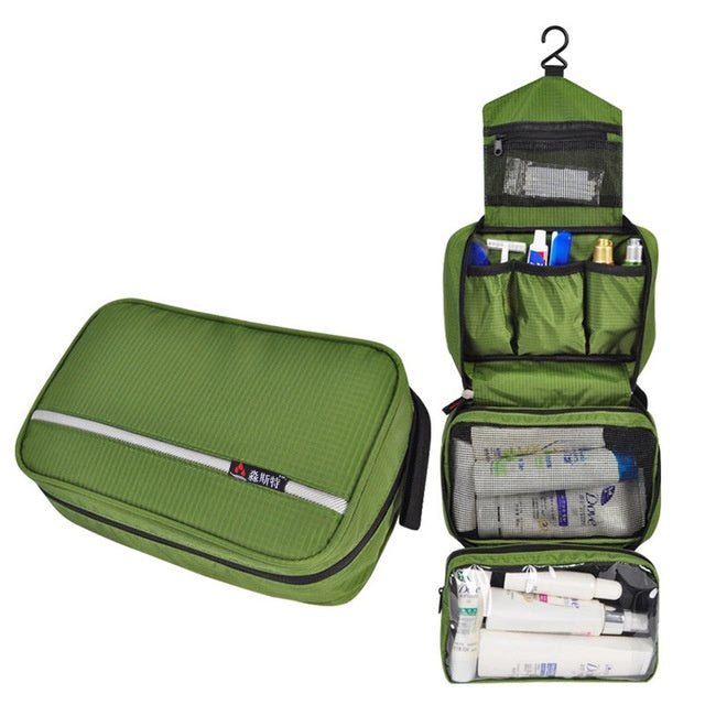 Travel Toiletry Bag Organizer – Portable Wash Kit for Men