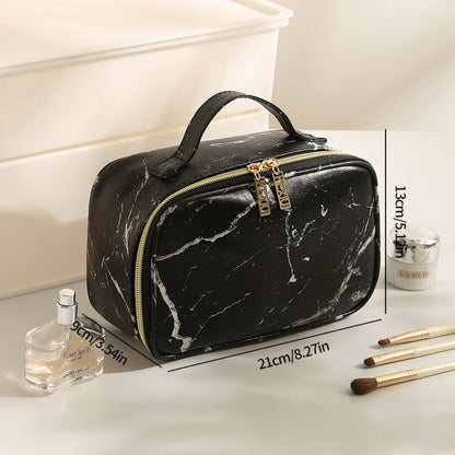 Large Capacity Makeup Bag Organizer – Portable Travel Cosmetic Storage Bag