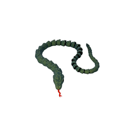 Articulated Lizard Fidget Toy | 3D Printed Flexible Fidget Toy or Desk Display | Made in USA