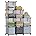 Portable 9Cube Closet Organizer for Garment Storage
