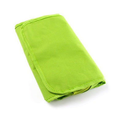 Foldable Hanging Toiletry Bag – Portable Travel Makeup Organizer with Storage Compartments