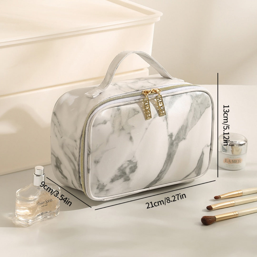 Large Capacity Makeup Bag Organizer – Portable Travel Cosmetic Storage Bag