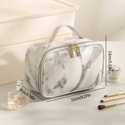 Large Capacity Makeup Bag Organizer – Portable Travel Cosmetic Storage Bag