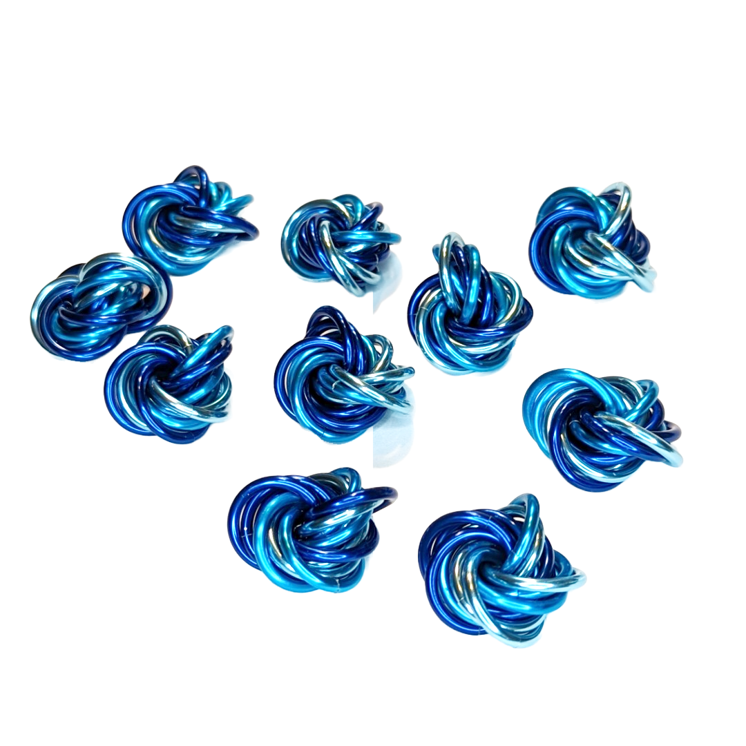 Möbii Fidget Balls (Multi-Packs): Quiet Mobius ADHD Relaxing Stim Toy Tool for Home Travel Office or Desk