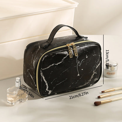 Large Capacity Makeup Bag Organizer – Portable Travel Cosmetic Storage Bag