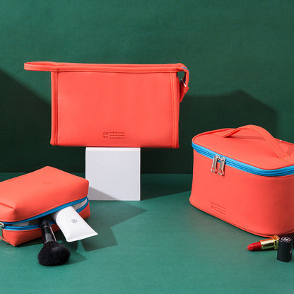 3-Piece Makeup Bag Set – Waterproof Cosmetic Organizer for College, Gym & Travel