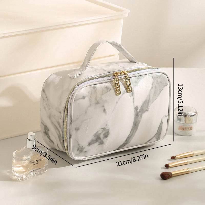 Large Capacity Makeup Bag Organizer – Portable Travel Cosmetic Storage Bag