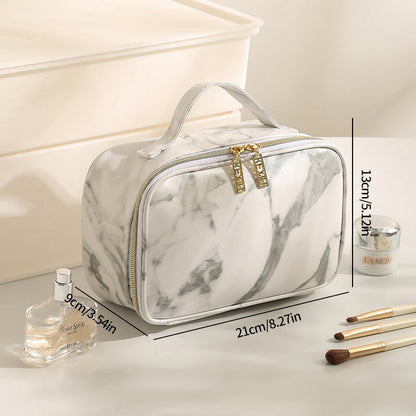 Large Capacity Makeup Bag Organizer – Portable Travel Cosmetic Storage Bag