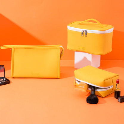 3-Piece Makeup Bag Set – Waterproof Cosmetic Organizer for College, Gym & Travel