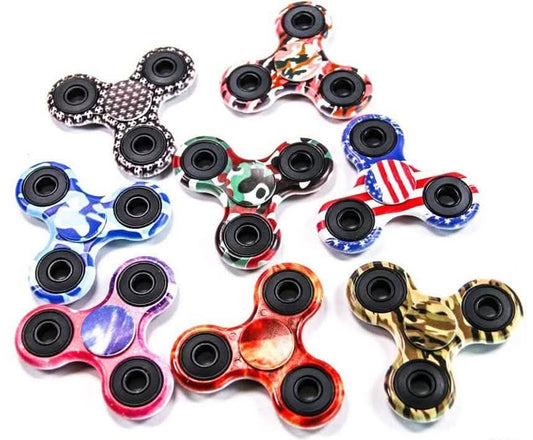 Fidget Spinner Stress and Anxiety Reliever Toy - Assorted