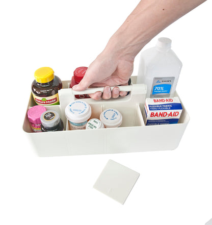 Enjoy Organizer - Large Portable Compartment Divided Storage Caddy - Made In USA