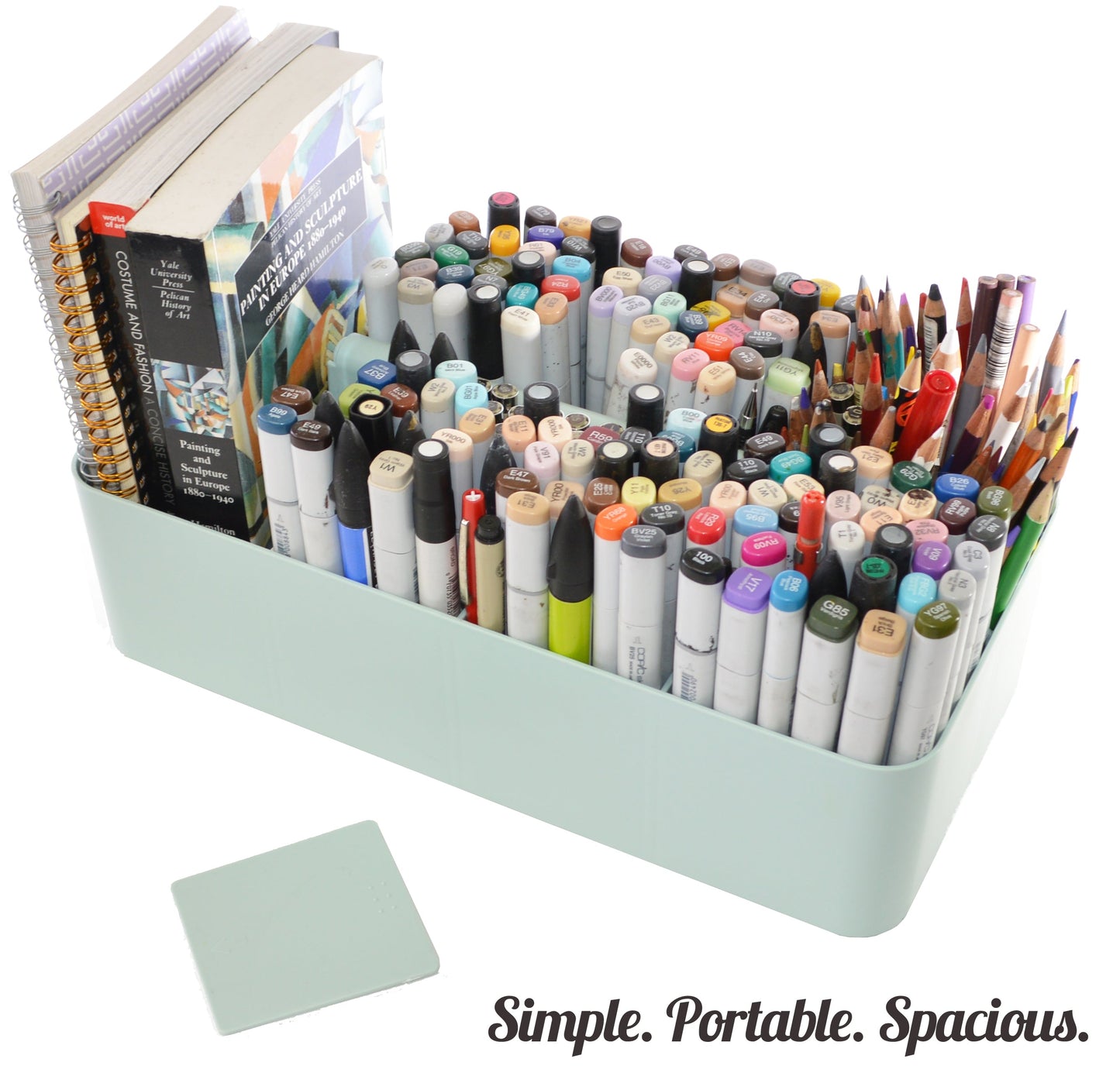 Enjoy Organizer - 2 PACK Plastic Portable Caddy DIY 8 Compartment Made In USA